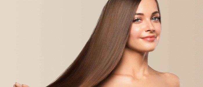 Healthy hair with sericin